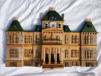 Tableau peinture 3D Hôtels de ville Sherbrooke de Michel Paré