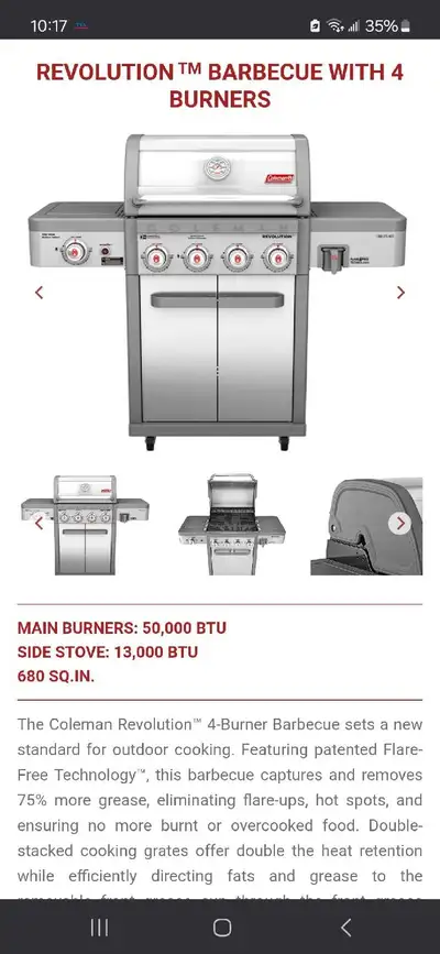 Coleman BBQ, View more