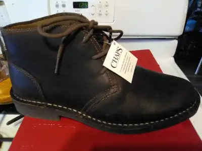 MEN'S RALPH LAUREN CHAPS LEATHER DESSERT BOOT STYLE SHOE QUALITY, View more