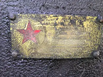 1920's Durant truck motor, rad, shroud, engine hood This motor is NOT seized , nor has it ever been,...