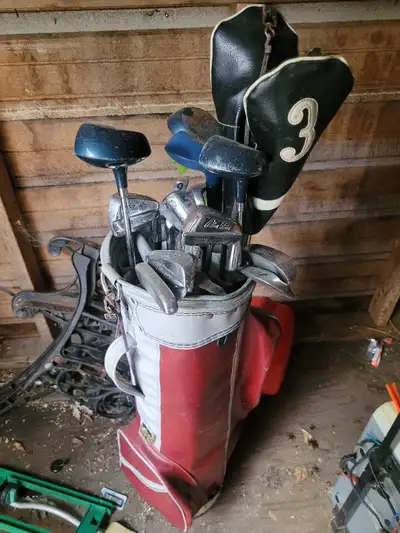 Plus Line Golf Clubs and Bag, View more