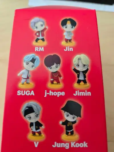 BTS McDonalds Tiny Tan Figure, View more