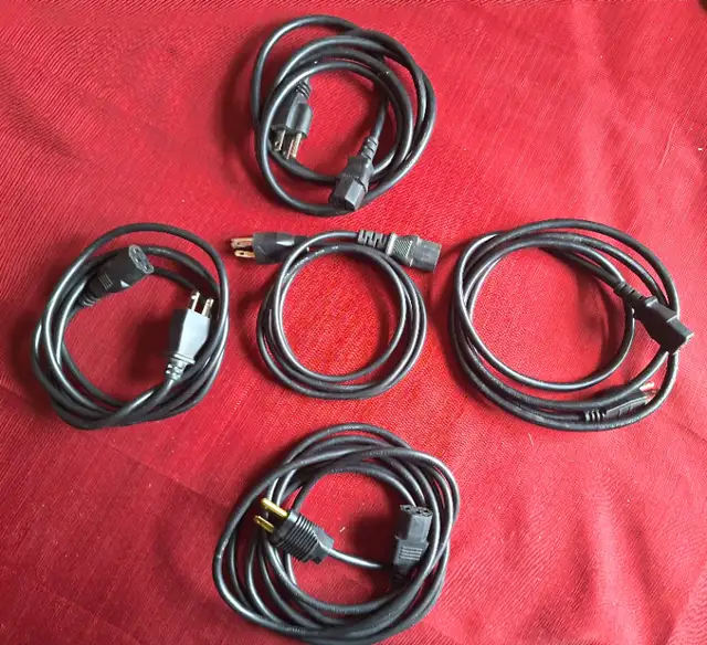 Computer Monitor TV  Replacement POWER CORDS various lengths in Cables & Connectors in City of Toronto - Image 5