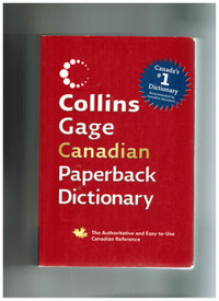 Dictionnaire Collins Gage Canadian Paperback