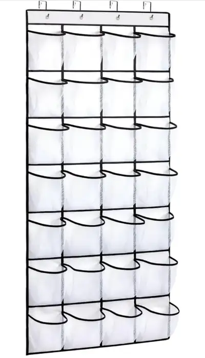 Over the Door Shoe Organizer with 28 Large Pocket, View more