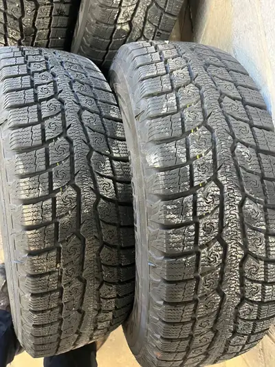 Selling 4 toyo winter tires. 205 70 15 asking 300