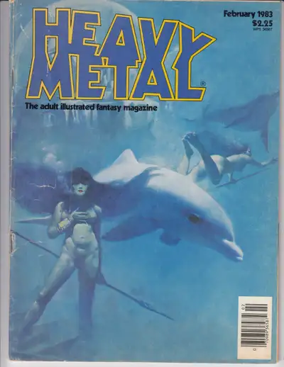 HEAVY METAL MAGAZINE 1983, View more