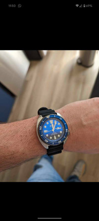 Seiko turtle save the ocean Srpc91j1