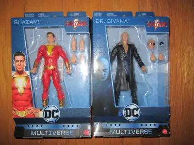 Shazam! Dr Sivana DC Multiverse Mattel Zachary Levi, View more