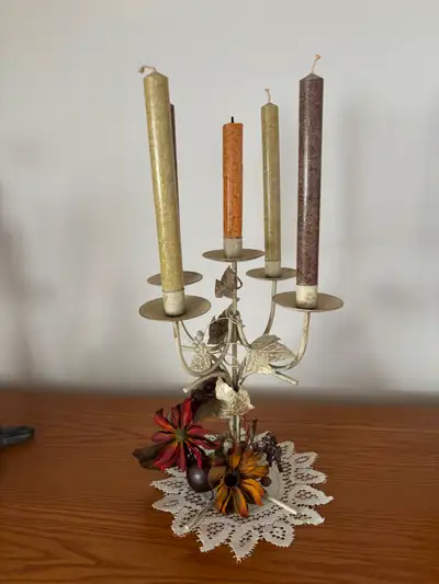 Chandelier pour 5 chandelles, View more