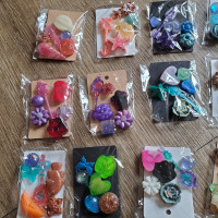 Resin magnets pack of 6 mixed