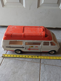 Vintage Mighty Tonka Rescue Ambulance 1970