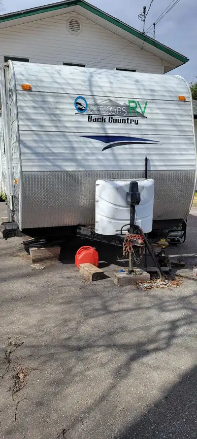 2013 Back Country 18' Travel Trailer, bought last fall, never used it, clean, was told everything wo...