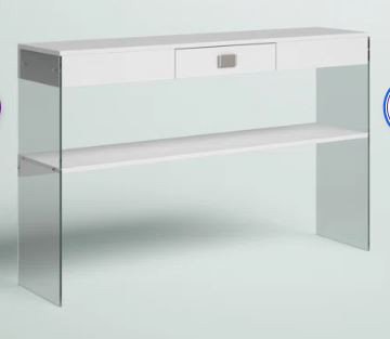 Console Table with 1 Drawer and Glass Frame in Other Tables in Kitchener / Waterloo - Image 3