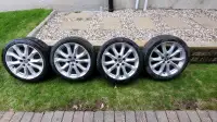 Continental Extreme Contact 215/45 ZR18 on Mazda Rims