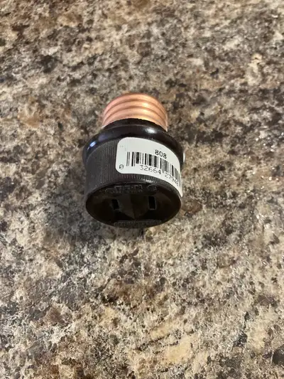 Leviton Lamp Socket to Outlet Adapter, View more