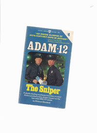 ADAM-12: The Sniper Michael Stratford TV Tie-In / Television pb