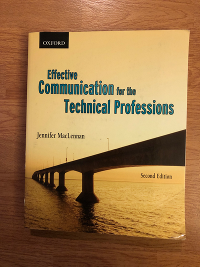 EFFECTIVE COMMUNICATION FOR THE TECHNICAL PROFESSIONS, View more