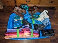 LOTS of Clothing Hangers! Plastic + Wire