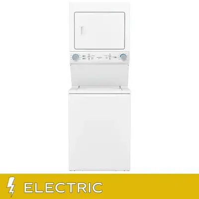 Frigidaire 27 in. White Electric 4.5 cu. ft. IEC Washer and 5.5, View more