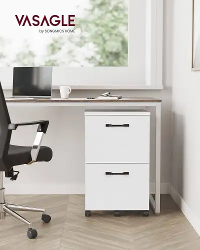 2-Drawer File Cabinet, Filing Cabinet for Home Office, Srmall Ro, View more