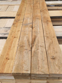 Tamarack Rough cut lumber 