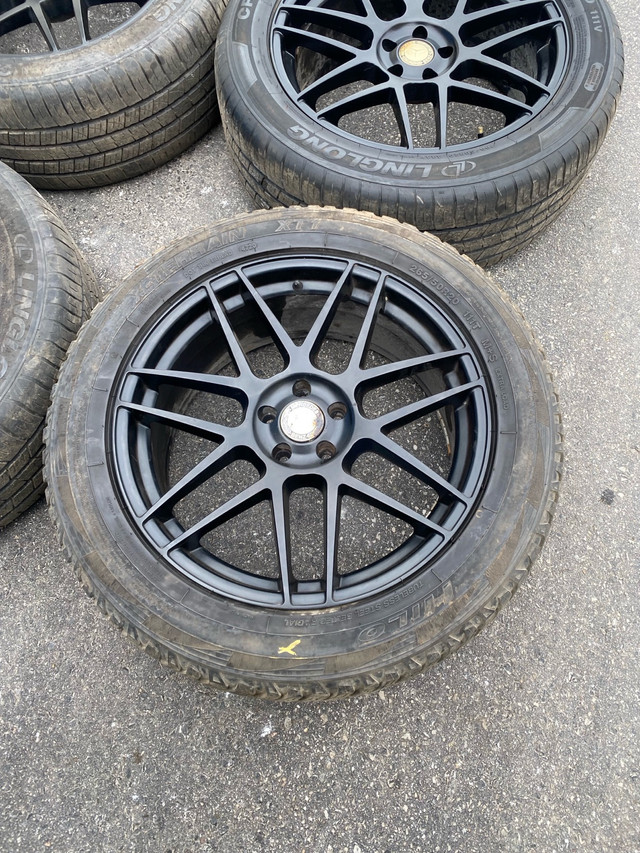 20in 5x112 Mercedes rims all season tires  in Tires & Rims in Mississauga / Peel Region - Image 2