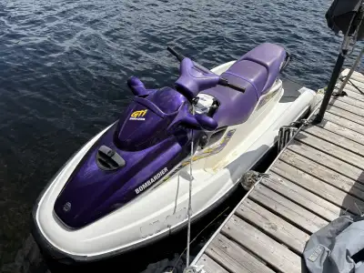 '99 Seadoo GTI in very nice shape, seats hull etc all shiny. Includes trailer (1-7/8 ball). Runs wel...