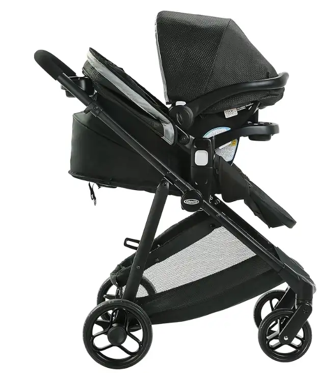 Graco Stroller 3 in 1 with Car Seat SNUGRIDE CLICK CONNECT 35 in Strollers, Carriers & Car Seats in Markham / York Region - Image 4