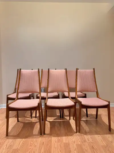 Mid Century Teak Dining Chairs, View more