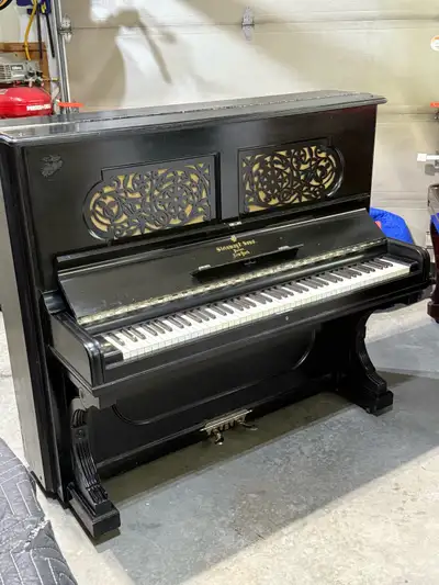 Free Delivery - Steinway & Sons Upright Grand Piano, View more