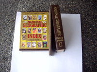 NATIONAL GEOGRAPHIC INDEXES + MAPS LOT