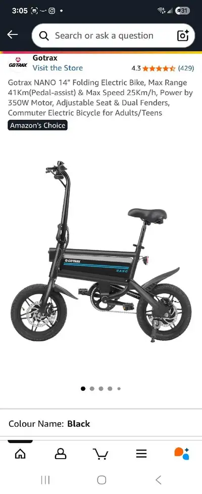 Folding E-Bike (Brand New - with box!), View more