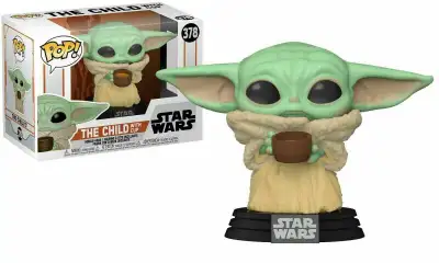 Funko POP Star Wars The Mandalorian The Child with cup #378 NIB, View more