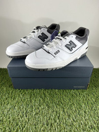 New Balance 550 - White with Grey - Size 8