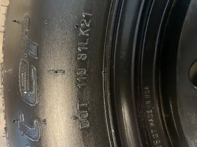 4 BF Goodrich Winter tires T/A 235/65R17 with rims cross contact 235/55R19 Used for one winter