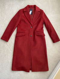 Brand new - GAP Women’s Long Wool Coat - Sz M