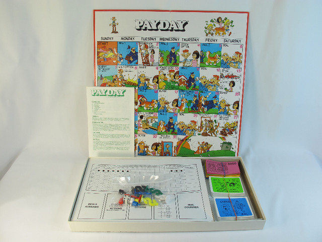 Payday 1984 Board Game Parker Brothers 100% Complete Excellent in Toys & Games in Regina - Image 3