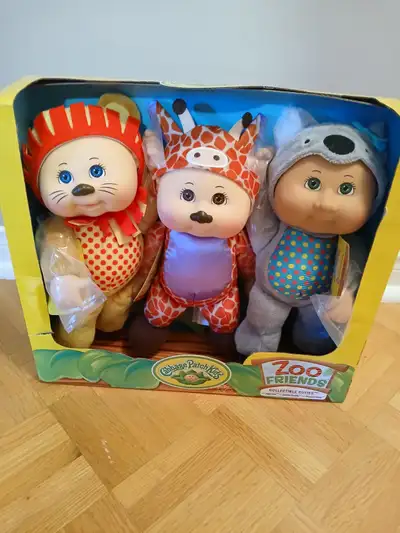 Cabbage Patch Kids Zoo Friends Collectible Cuties 3-Pack, View more