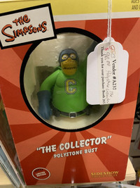 The Collector Simpsons Polystone Bust RARE Booth 279