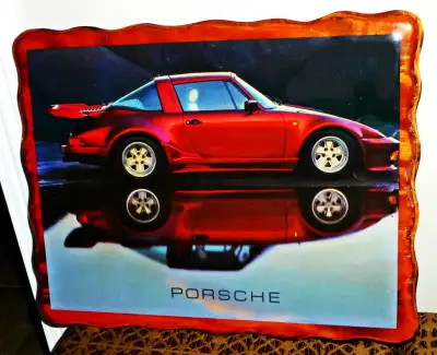 Wall Art - Red Porsche, View more