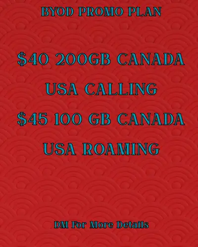 Travel to USA? $45 Rogers Roaming Plan – 100GB, View more