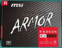 MSI ARMOR RX570 8GB OC Edition VIDEO CARD / CARTE VIDEO