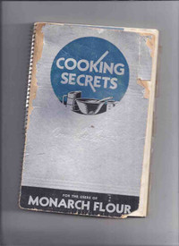 Monarch Flour Cookbook / Maple Leaf Mills 1934