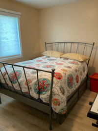 Beautiful Full bed frame with additional storage 