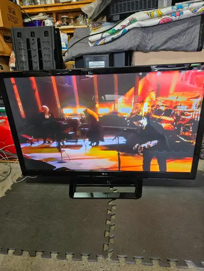 LG 42" TV with Remote, View more