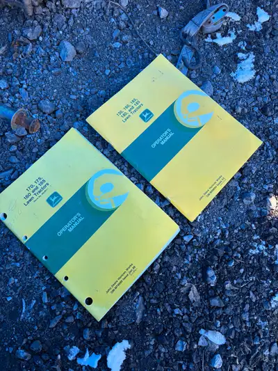 John Deere older 100 series manual book, View more