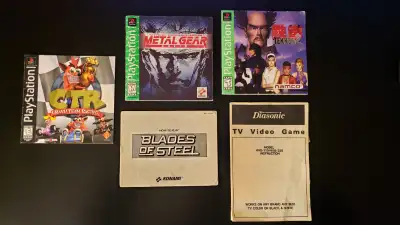 Instructions for Playstation Nintendo Konami Diasonic Sega more, View more