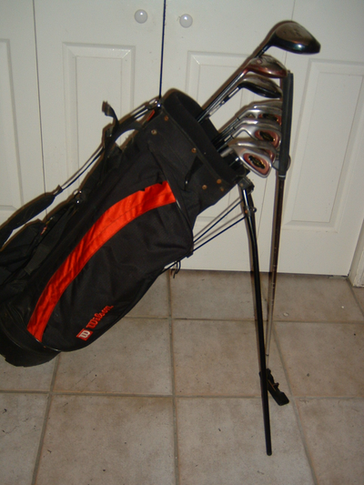 COMPLETE LEFT MEN 13 PC TNT THUNDER REG STEEL GOLF CLUBS, View more