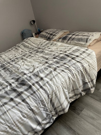 2 queen size bed with mattress 